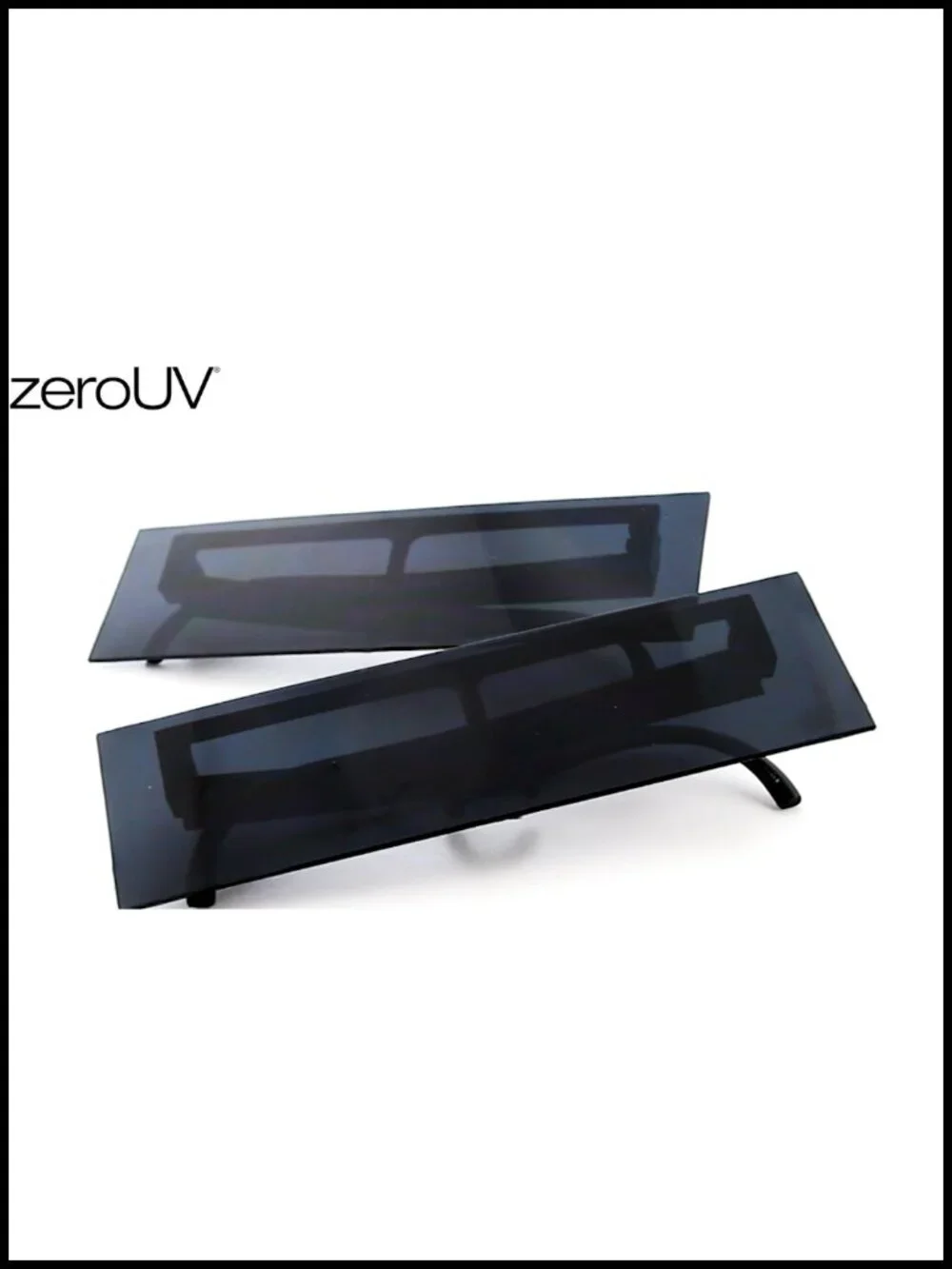 Novelty One-Piece Black Bar Censorship Sunglasses Acetate Polycarbonate